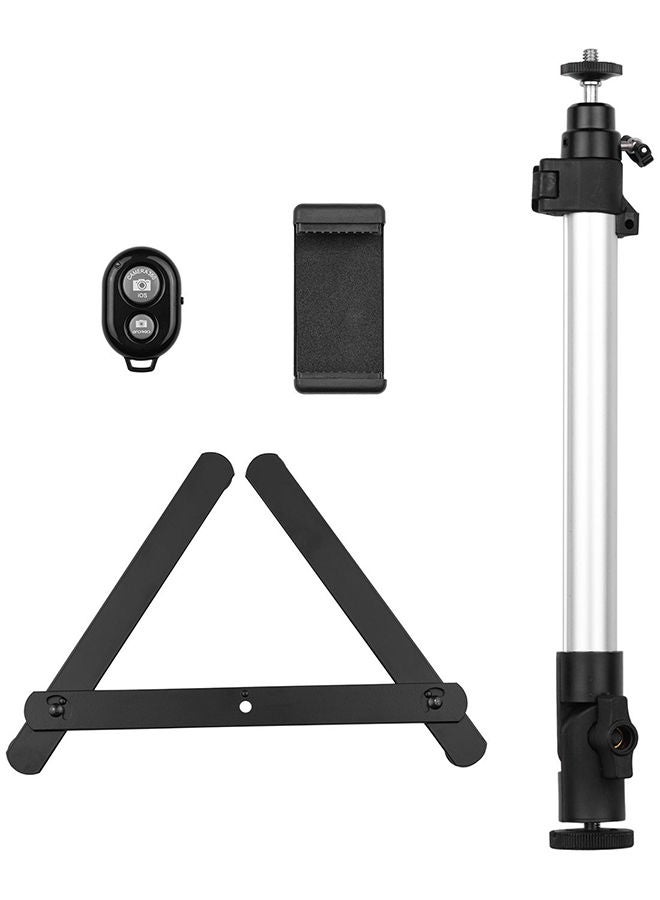 NIBEMINENT Photography Tabletop Phone Copy Stand Black/White  - Image 3