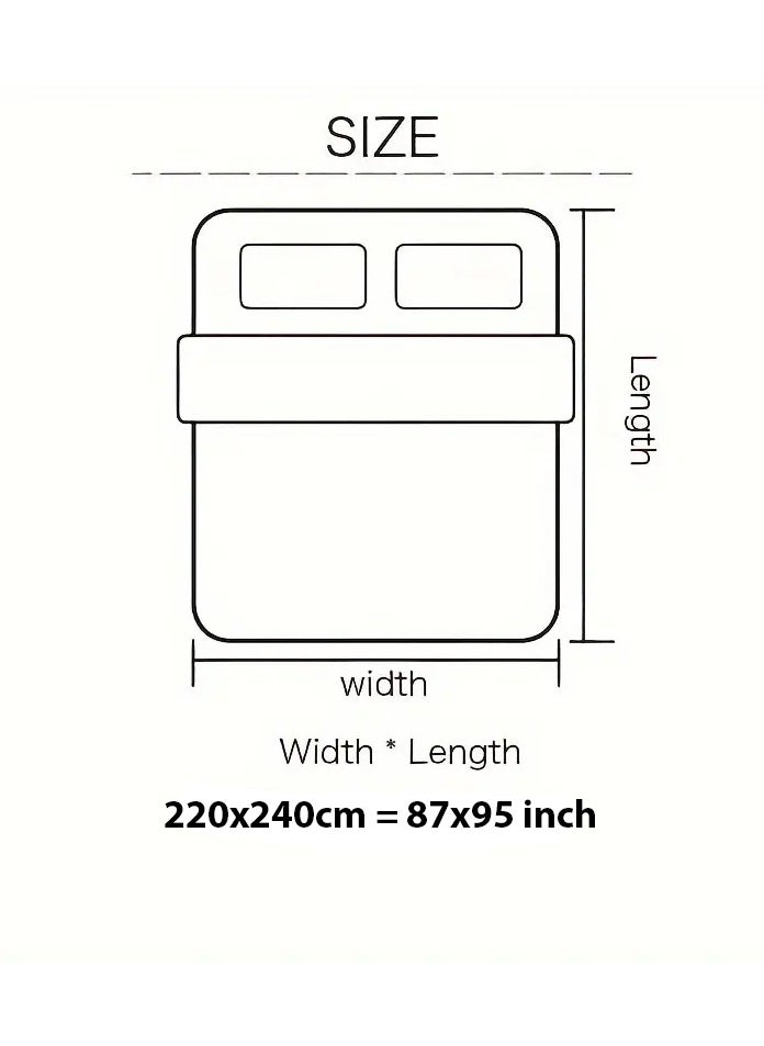 Fabienne Jacquard Sherpa Blanket Super King Size Faux Fur Bed Blanket 220x240cm Flannel Fleece Reversible Blanket Double Size Warm and Plush Throw Blanket Grey  - Image 4