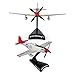 Daron P51D Mustang DieCast Model 1100 Scale WWII LongRange Fighter Replica Tuskegee Airmen Edition Highly Detailed 4 Length x 45 Wingspan Adult Collectible Ages 14 - Image 3