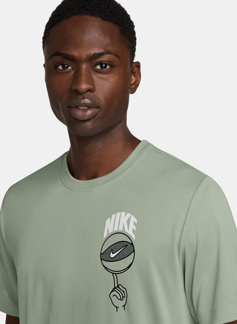 نايكي Men's Dri-FIT Basketball T-Shirt