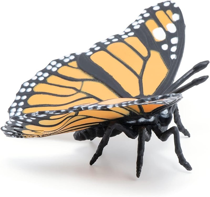 Papo handpainted  figurine Wild animal kingdom  Butterfly 50260 Collectible  For Children  Suitable for Boys and Girls From 3 years old Orange  Black - Image 4
