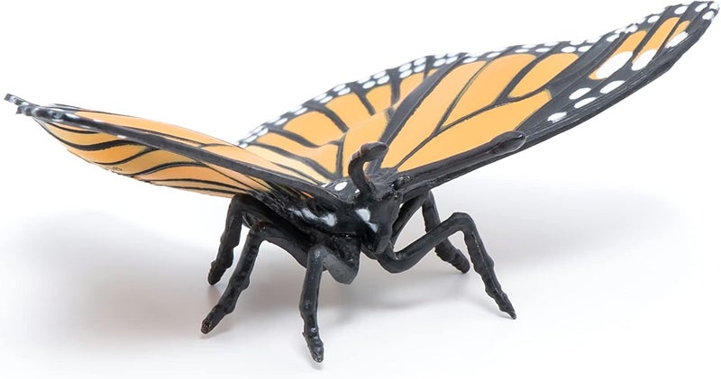 Papo handpainted  figurine Wild animal kingdom  Butterfly 50260 Collectible  For Children  Suitable for Boys and Girls From 3 years old Orange  Black - Image 3