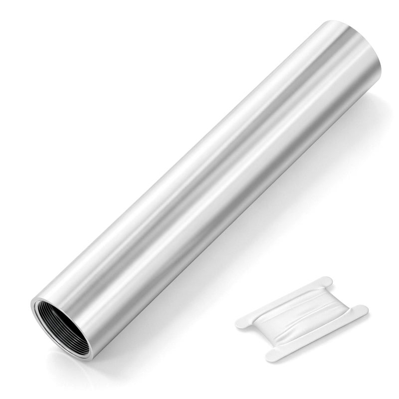TAISHER 1PCS Stainless Steel Pipe Fittings 114 NPT Female x 114 NPT Female Threaded 10 Length Nipple Cast Pipe - Image 2