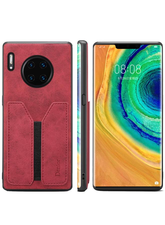 The Bros Case For Huawei Mate 30 Pro DV Elastic Card PU Back Cover Phone Case