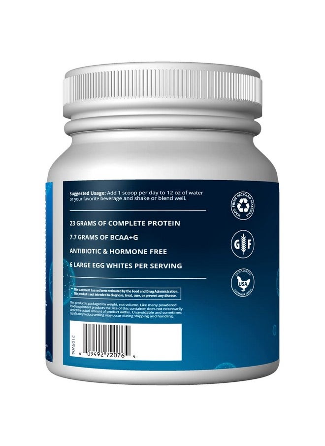MRM - MRM Nutrition Egg White Protein | Vanilla Flavored | 23g Fat-Free Protein | with Digestive enzymes | Highest Biological Value | Clinically Tested | 20 Servings - Image 1