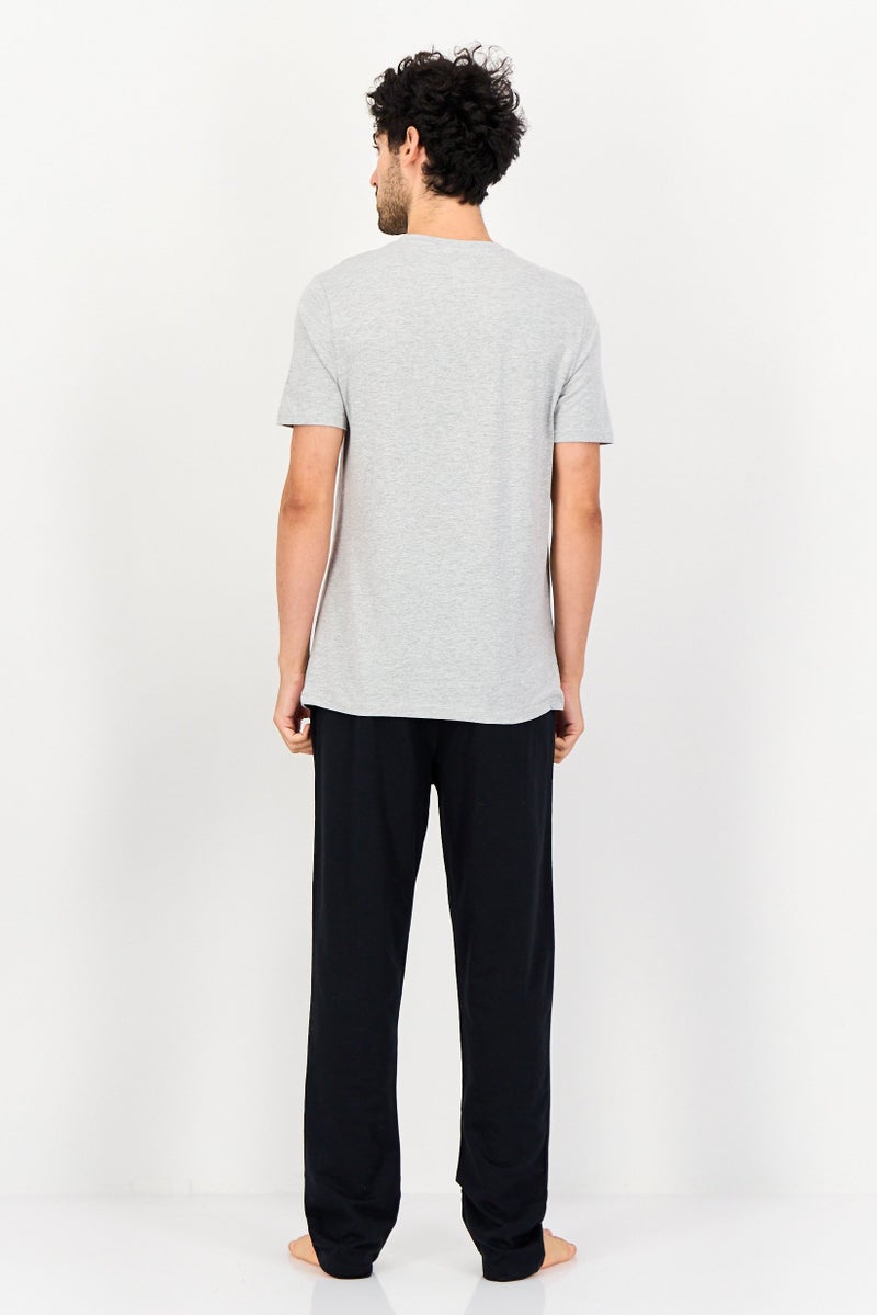 English Laundry Men 2Pcs Short Sleeve T-Shirt And Pyajama Sleepwear Set, Multicolor - Image 4