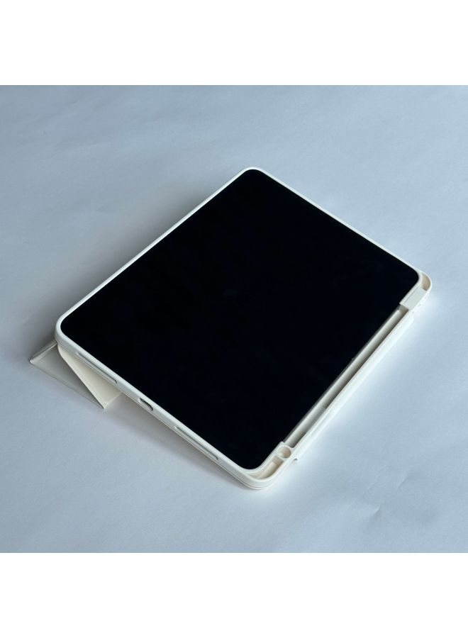 مناسبة لجهاز Ipadair5 حافظة واقية 2023 مع فتحة قلم Pro11 بوصة غلاف الجيل العاشر 3 Y فصل مغناطيسي قابل للفصل-اللون: أسود أنيق-نماذج قابلة للتطبيق: إصدار Air 2025 (13 بوصة) - Image 5