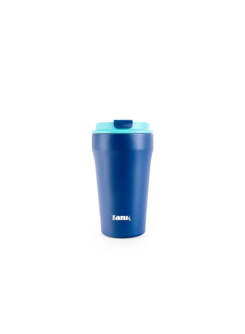 Tank BTL Stainless Steel Everyday Mug 350ml - Navy Blue - Image 4