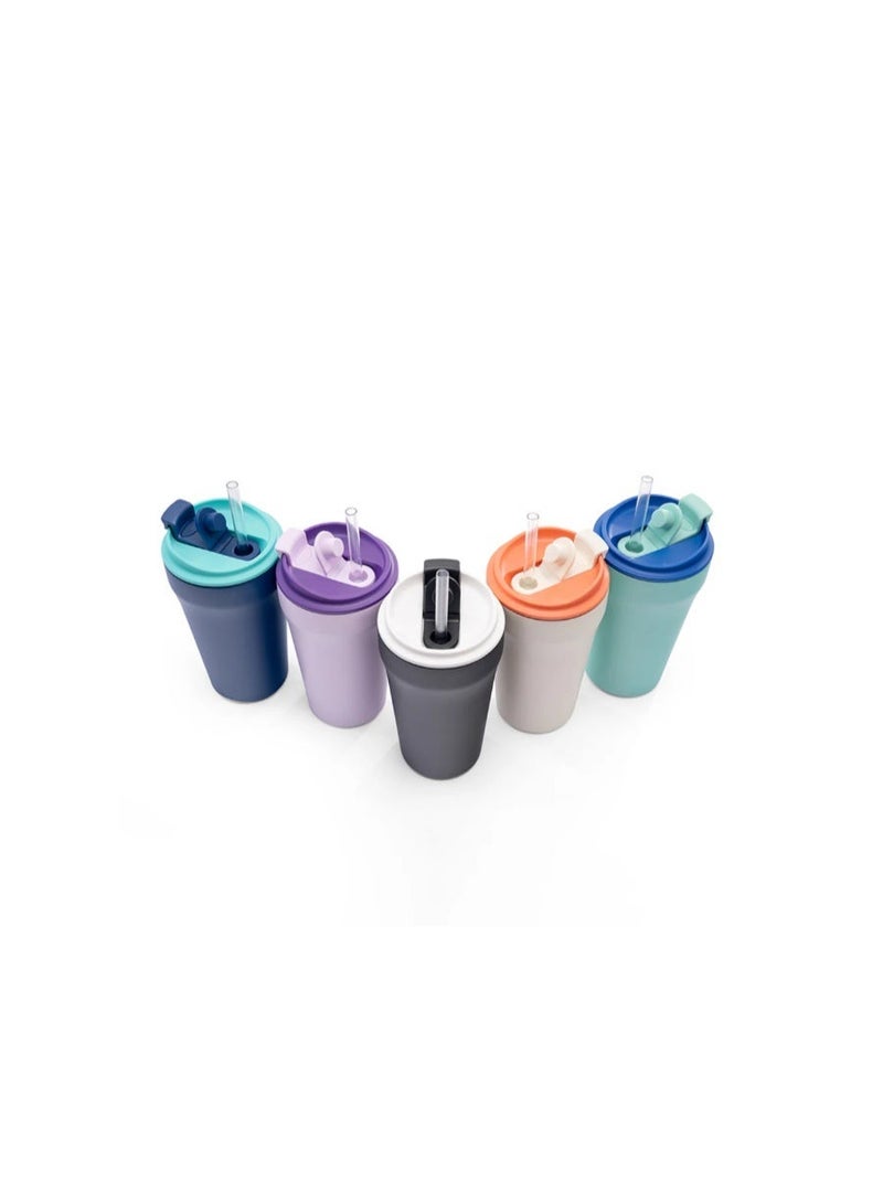 Tank BTL Stainless Steel Everyday Mug 350ml - Navy Blue - Image 5