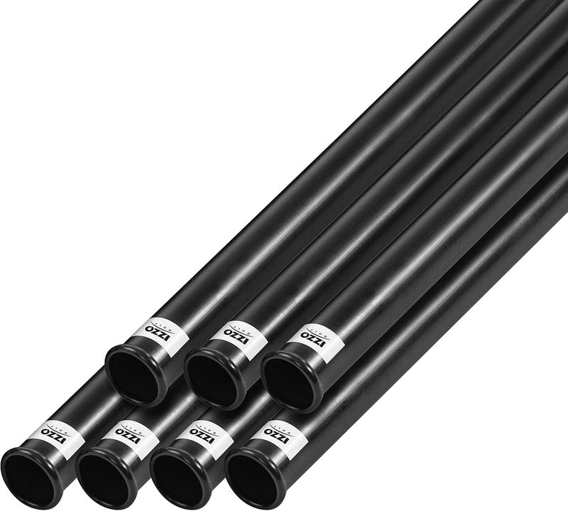 Izzo Golf Black Plastic Golf Club Tube - Image 1