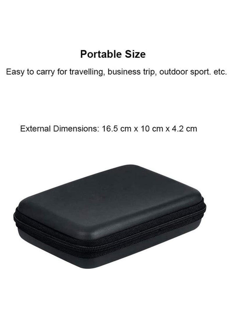 Generic - Hard Travel Tech Organizer Case Bag for Electronics Accessories Charger Cord Portable External Hard Drive USB Cables Power Bank SD Memory Cards Earphone Flash Drive - Image 1