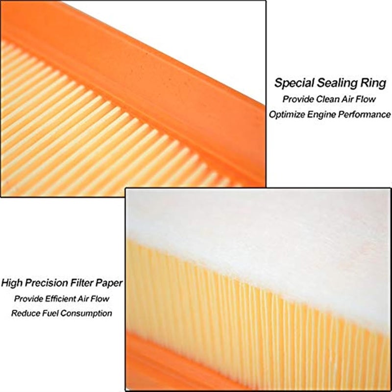 Wivplex Activated Carbon Air Filter for Volkswagen Golf MK4 - Image 2