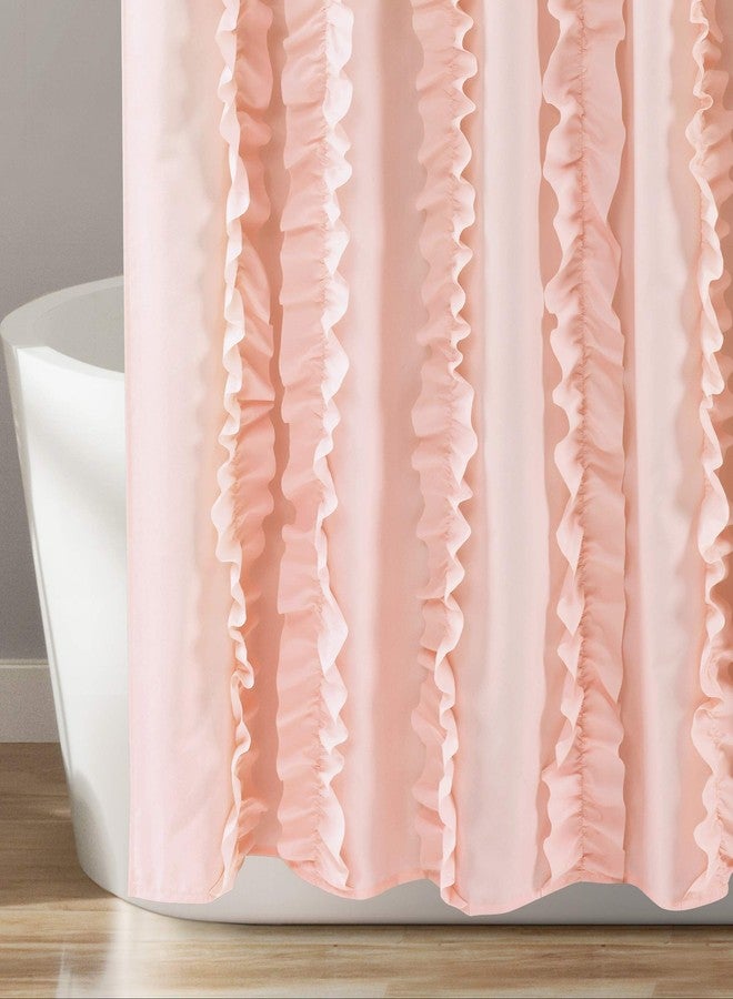 Lush Decor, Blush Belle Shower Curtain, 72" x 72", 72" x 72 - Image 5