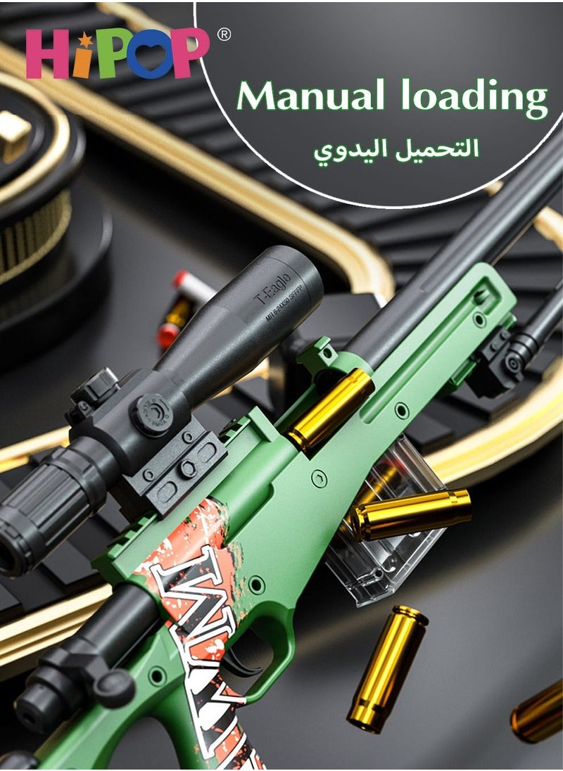 HIPOP - AWM Children's Toy Gun,Soft Shell Gun Toy,106cm Simulation Oversized,Children's Educational Toy Model - Image 1