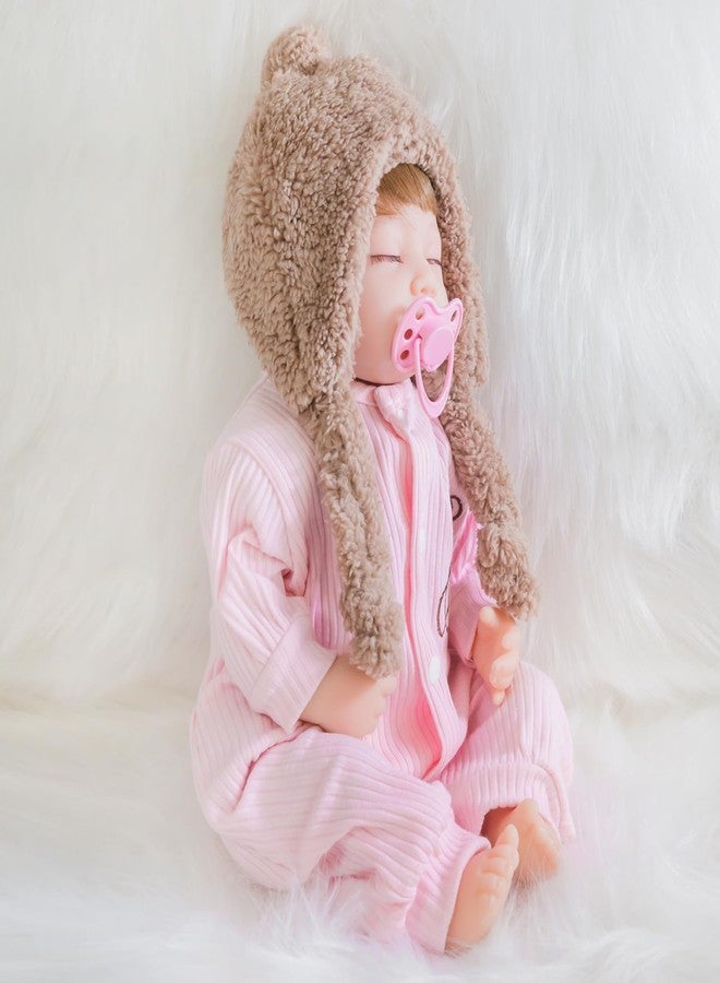 ENADOLL Realistic Reborn Baby Doll - 16 inches Real Life Newborn Baby Dolls, Adorable Lifelike Babies, Weighted Reborn Toddler Gifts Set for Kids Grandma (Pink Twin Girl) - Image 5