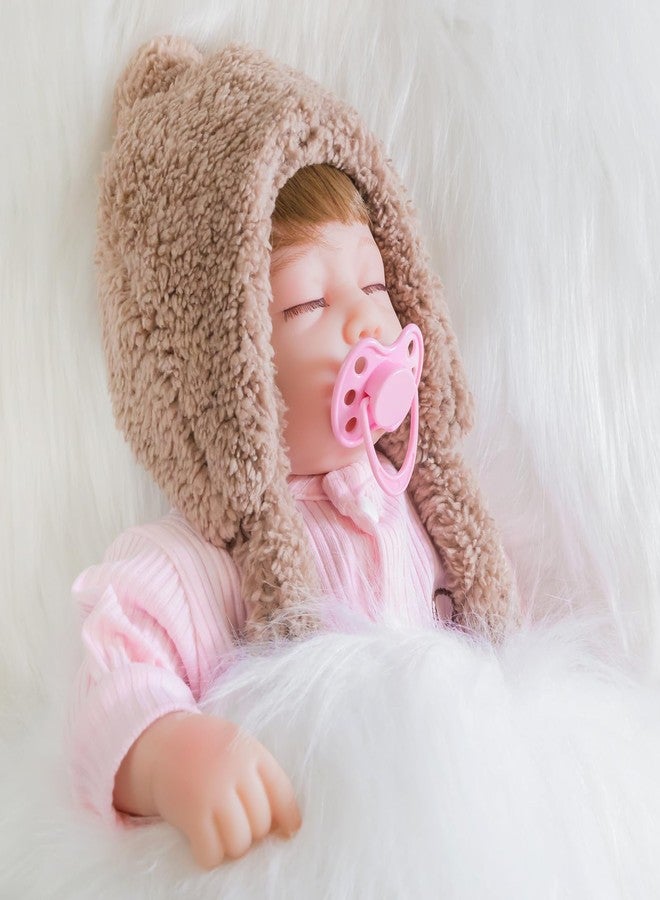 ENADOLL Realistic Reborn Baby Doll - 16 inches Real Life Newborn Baby Dolls, Adorable Lifelike Babies, Weighted Reborn Toddler Gifts Set for Kids Grandma (Pink Twin Girl) - Image 2
