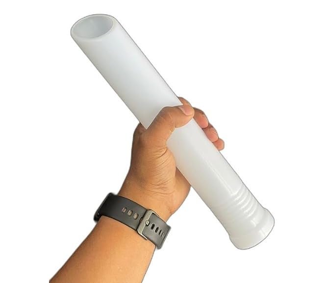 Kshama Bovine Drenching Pipe 350 ml for Cow, Horse and Buffalo | Animal Feeding Tube for Medication and Nutritional Supplements | Reusable Veterinary Tool (Pack of 3 Pcs) - Image 2