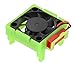 Powerhobby Hobbypower Powerhobby Slash 4x4 Cooling Fan Motor HeatSink Dual Twin Fan Green 12V 50 CFM 6070 dB Compatible with Traxxas Slash 4x4 - Image 2