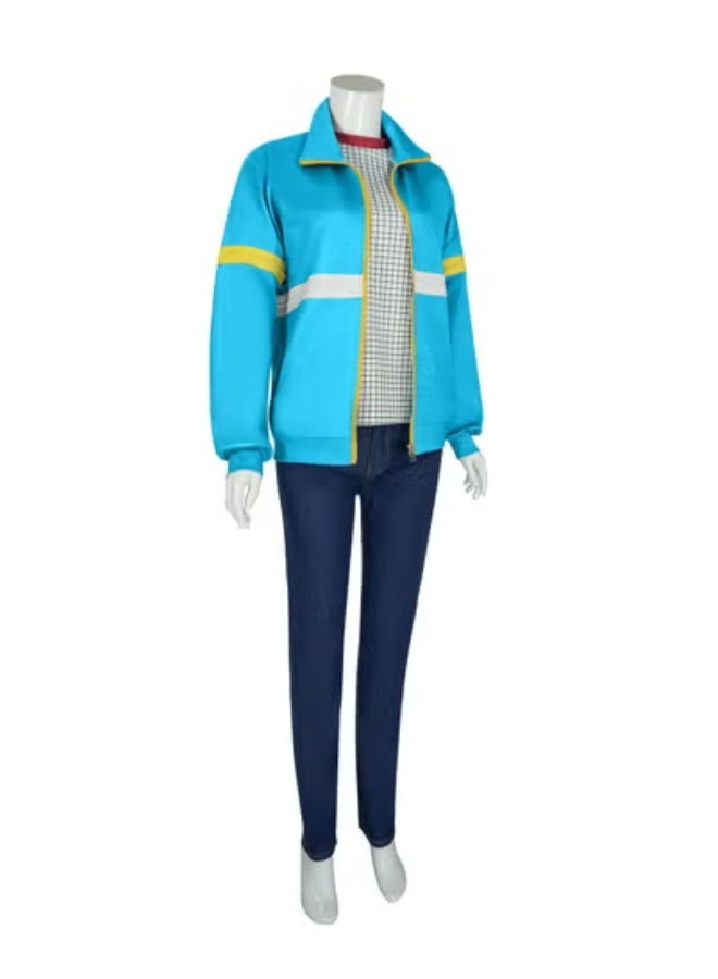 Stranger Things Hoodie Cosplay Costumes Shirt Hoodies Sweatshirt Jacket Coat Season 4 Outfits Party Suit (Coat+lining+jeans) - Image 3