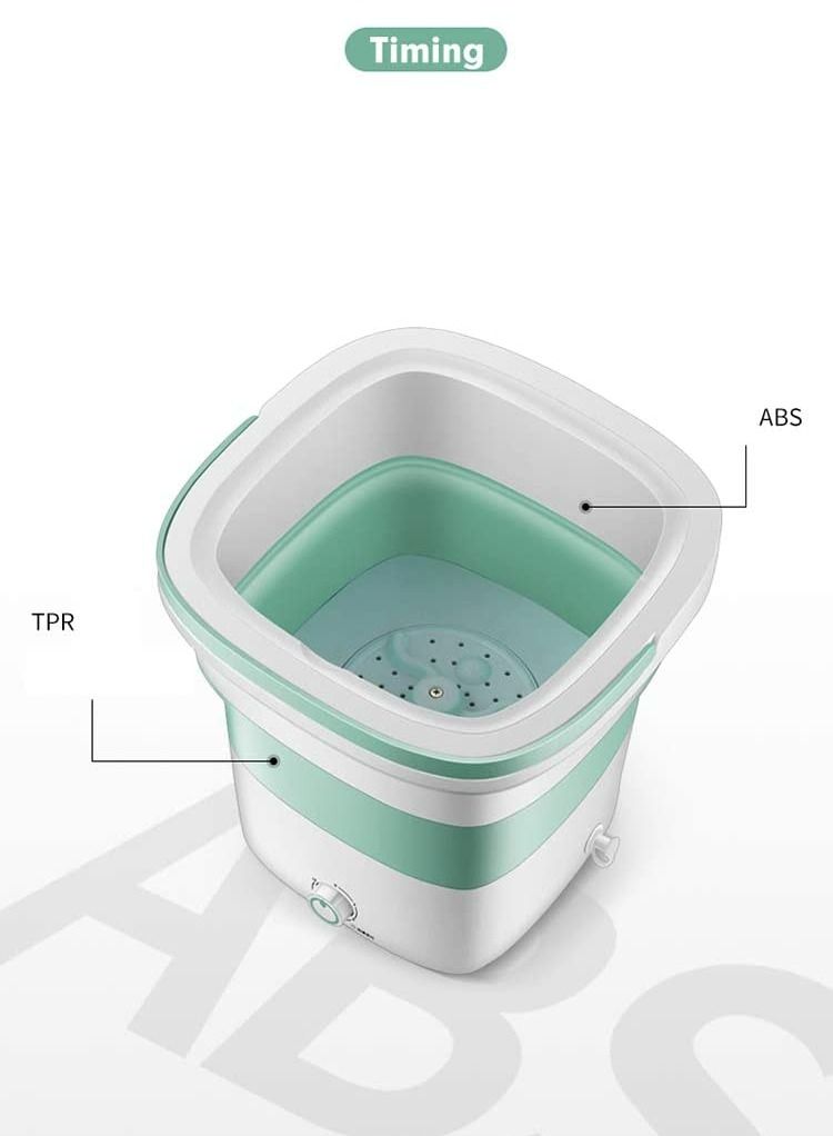 LIMOS Portable Mini Folding Clothe Washing Machine - Image 3