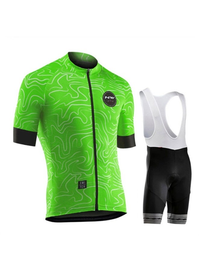 KUYING GR New Summer Outdoor Sunscreen Moisture Absorption Quick Drying Bicycle Women's Cycling Clothing Set  - Image 1
