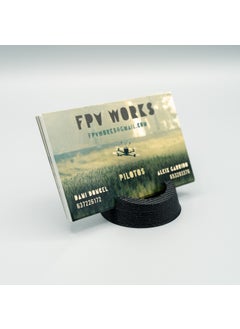 Internos Design Set of 2 Minimal Design Business Card Stands  - Image 3