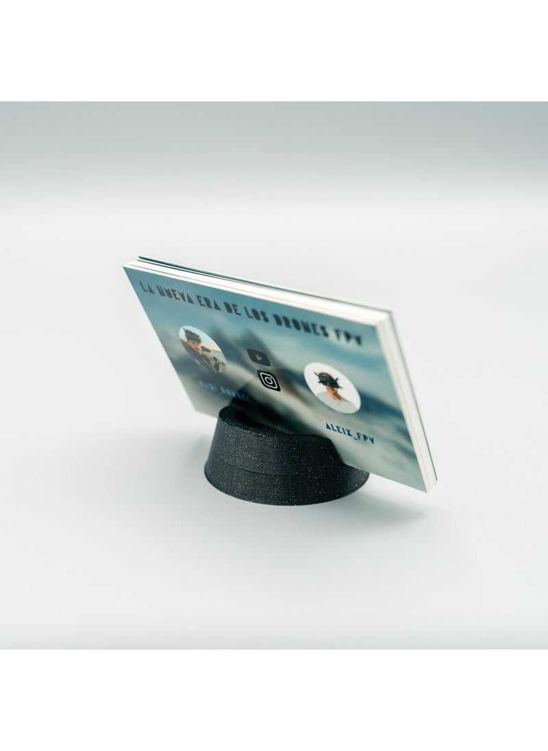 Internos Design - Set of 2 Minimal Design Business Card Stands - Image 1