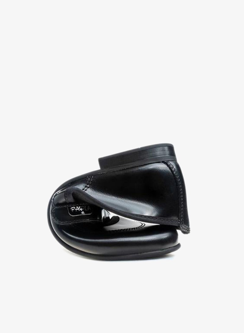 Pablosky Girls Hook & Loop Leather School Shoes - Image 5