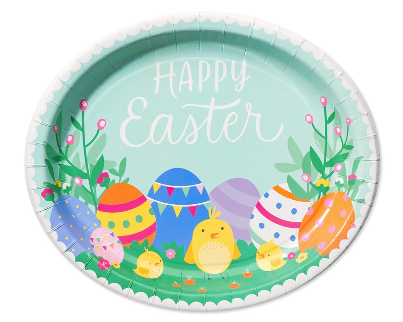 American Greetings 36Count Paper Dinner Plates Easter Party Supplies