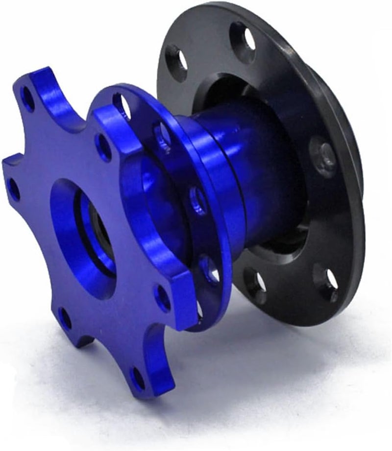 Wivplex Universal 6 Hole Racing Steering Wheel Quick Release Hub Adapter - Image 3