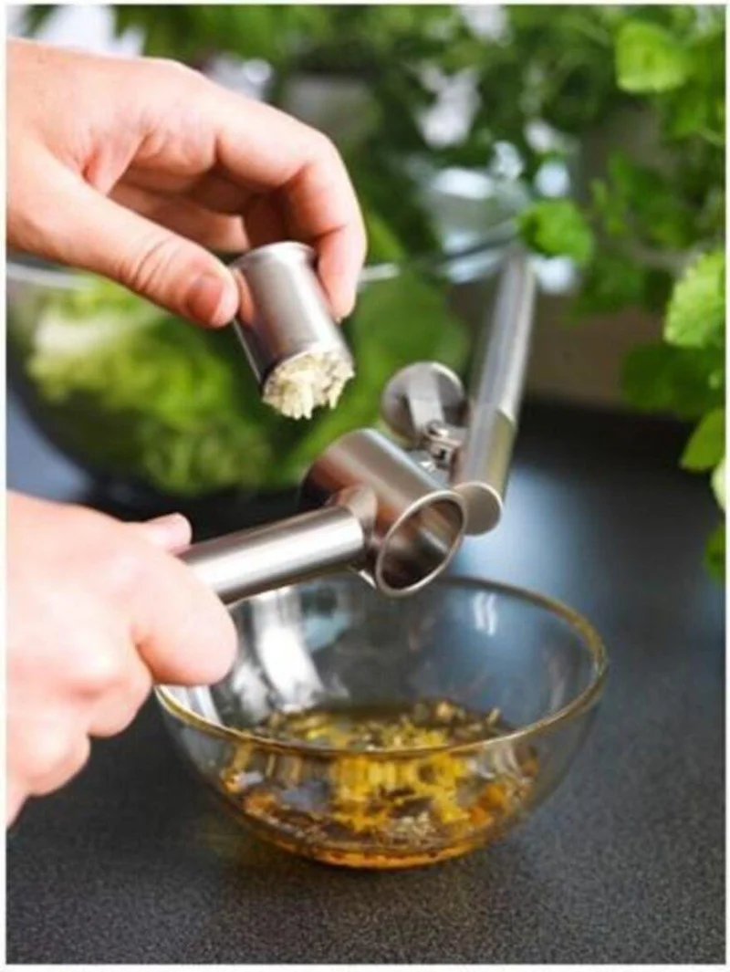 Ikea Koncıs Stainless Steel Garlic Crusher Koncıs - Garlic