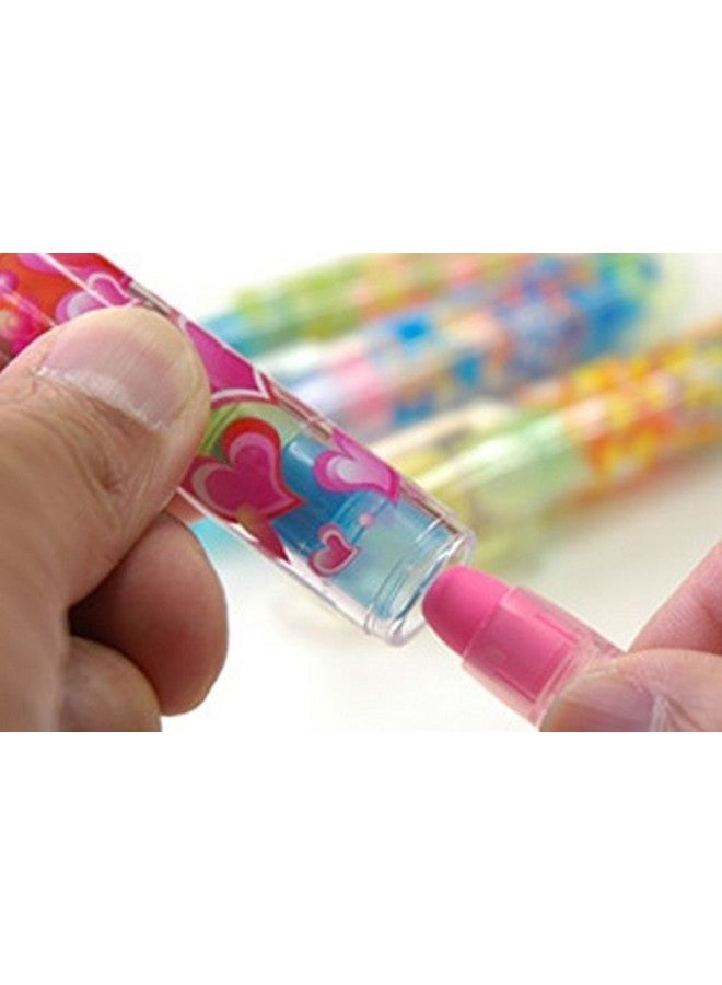 Parteet Stacking Pen Type Erasers For Kids - Pack Of 36 - Image 2