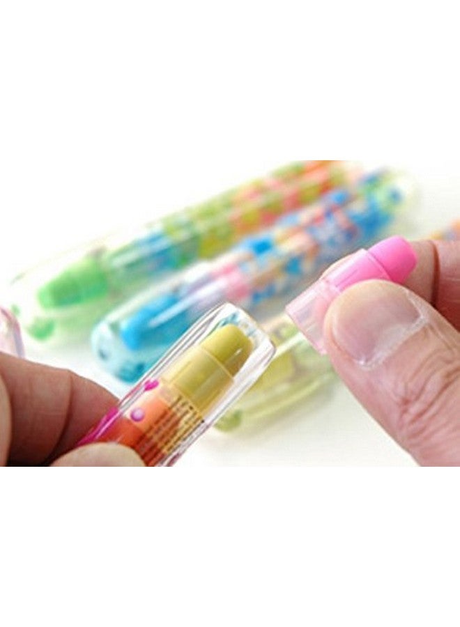 Parteet Stacking Pen Type Erasers For Kids - Pack Of 36 - Image 1