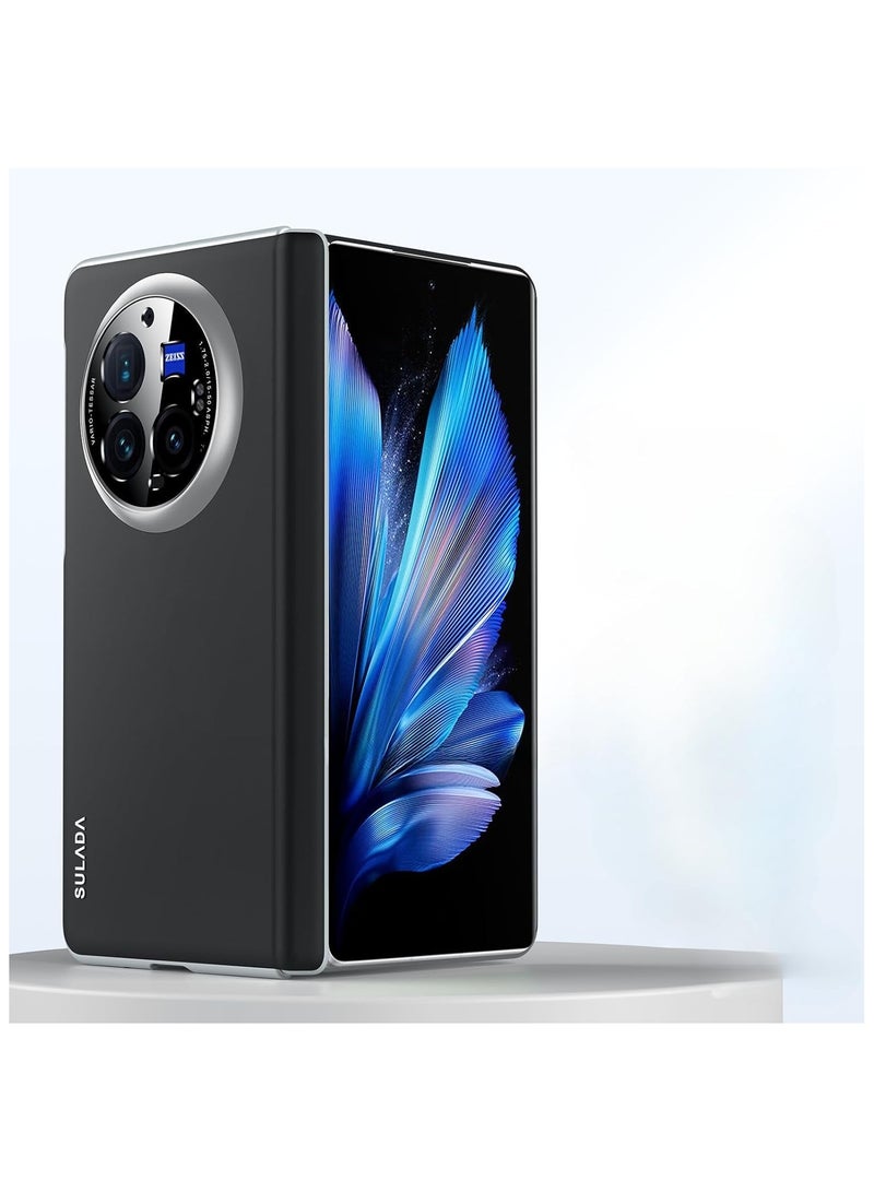 Compatible with Vivo X Fold 3 Pro Phone Case, Automatic Rebound Hinge, Built-in Magnetic Suction, Precision Hole Lens Protection, Earthquake and Fall Resistance