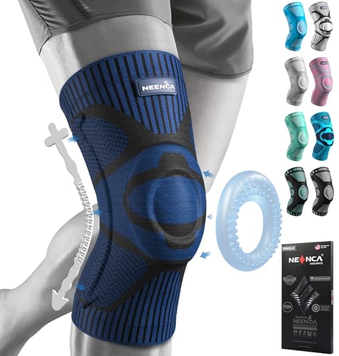 NEENCA Knee Braces for Knee Pain Relief, Compression Knee Support Sleeve for Meniscus Tear, ACL, Arthritis, Joint Pain, Injury Recovery, Circulation, Sports. Women Cycling Leg Warmers, Keep Leg Warm - Image 1