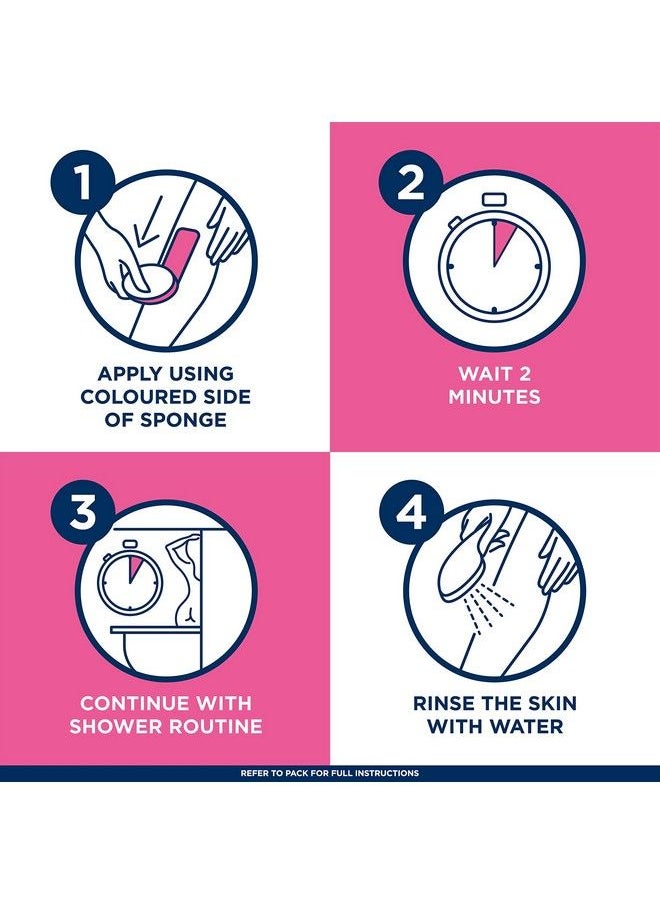 Veet - Hair Removal Cream Veet Legs & Body In Shower Cream Hair Remover Sensitive Formula With Aloe Vera And Vitamin E 13.5 Fl Oz Pump Bottle (Pack Of 2) - Image 1