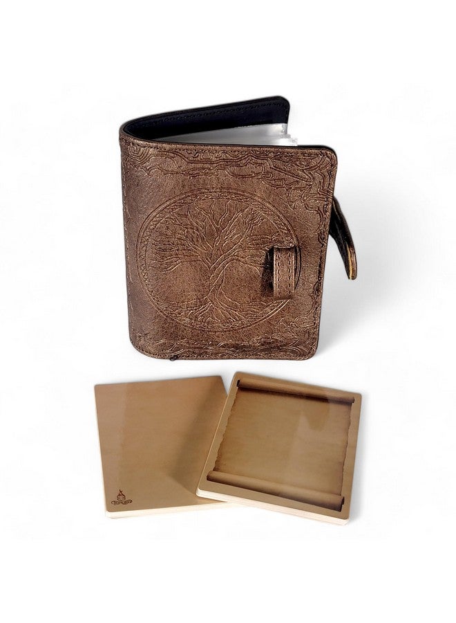 Forged Dice Co. Book of Incantations Spell Card Book - Druid Edition - Bronze - Image 1