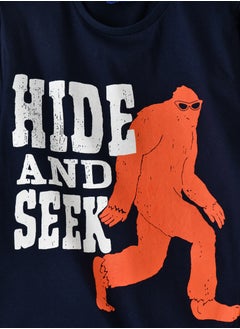 JAM Boys Navy Hide and Seek T-Shirt  - Image 3