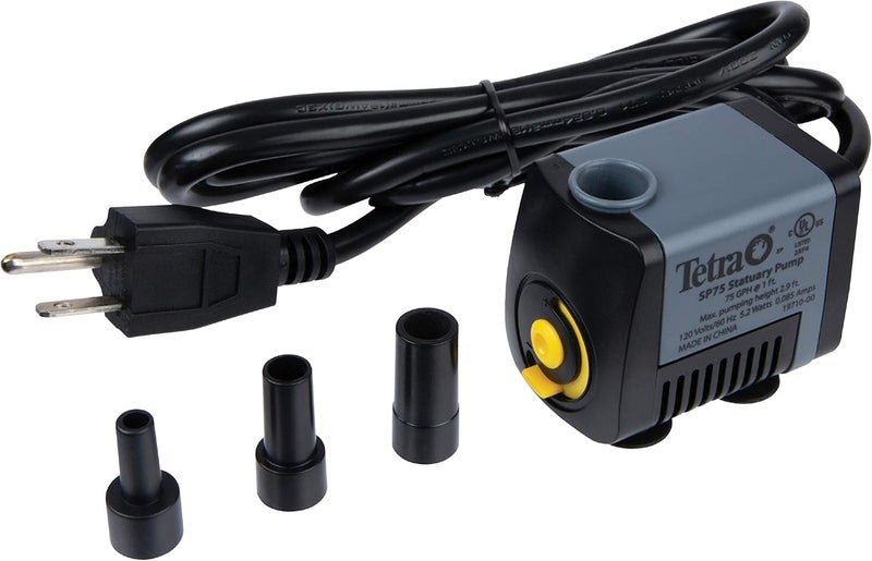 TetraPond Statuary Pump 75 GPH Powers Small and Tabletop Fountains - Image 2