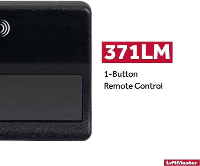 LiftMaster ريموت كنترول لفت ماستر 371LM للأمان + زر واحد لفتح باب المرآب - يتصل بالتطبيق - يعمل فقط مع فتحات أبواب المرآب لفت ماستر وكرافتسمان بعد 2005 مع زر التعلم الأرجواني 315 ميجاهرتز - Image 2