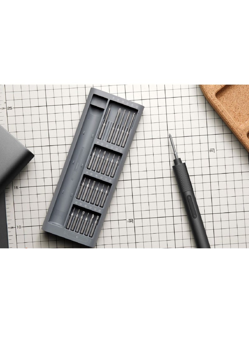 Xiaomi - Xiaomi Electric Precision Rechargeable Screwdriver | 2 Speed Adjustable Torque | 24 Screwdriving Kit-Magnetic Container | Handheld S2 Steel Screwdriver - Image 1