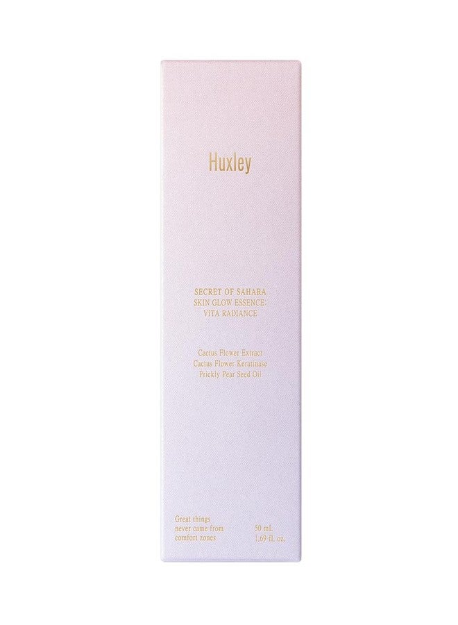 Huxley Secret of Sahara Skin Glow Essence: Vita Radiance 50ml/1.69 fl. oz.| Hydrating Korean Skin Care | Dull Skin | Daily Exfoliant Care - Image 2