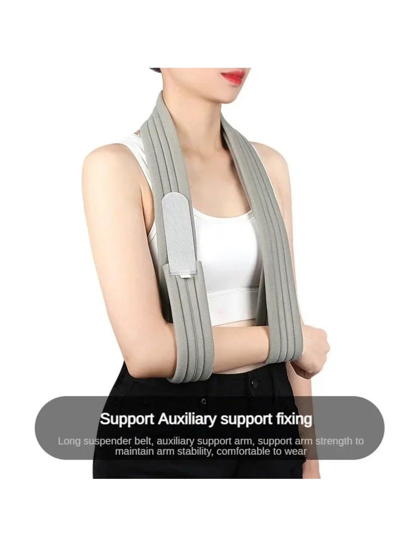 1pcs Joint Sprain Fixed Sling Arm Strap Adjustable Arm Sling Fracture Recovery Forearm Breathable Fixed Sling Shoulder SupportBracket - Image 2