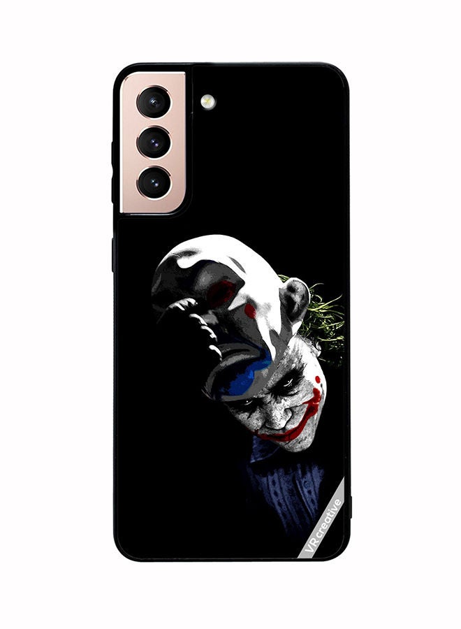 VR CREATIVE Protective Case Cover For Samsung Galaxy S21 5G Joker Design Multicolour - Image 1