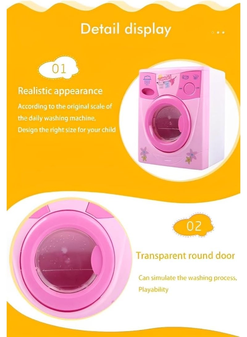 Laundry Toy Set for kids - Washing Machine, Iron and Basket - Image 5