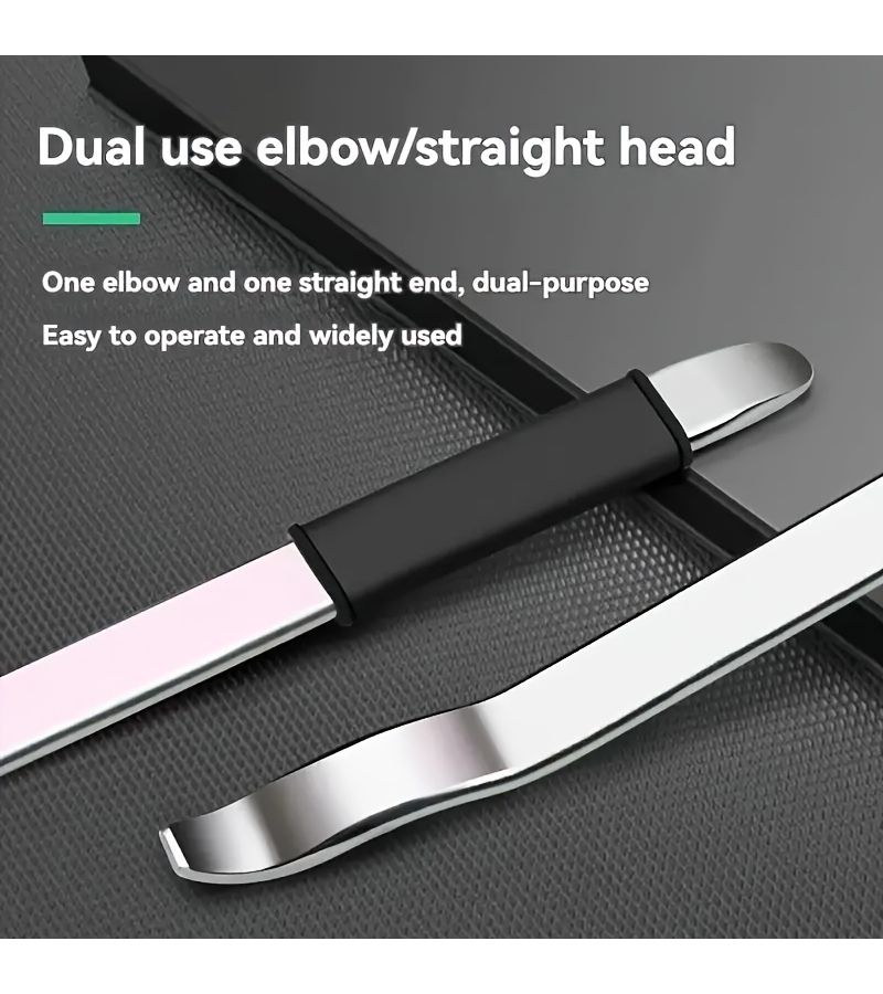 Elbow And Straight Single Metal Tire Lever Tool 1pc For Quick Manual Tire Removal - Image 3