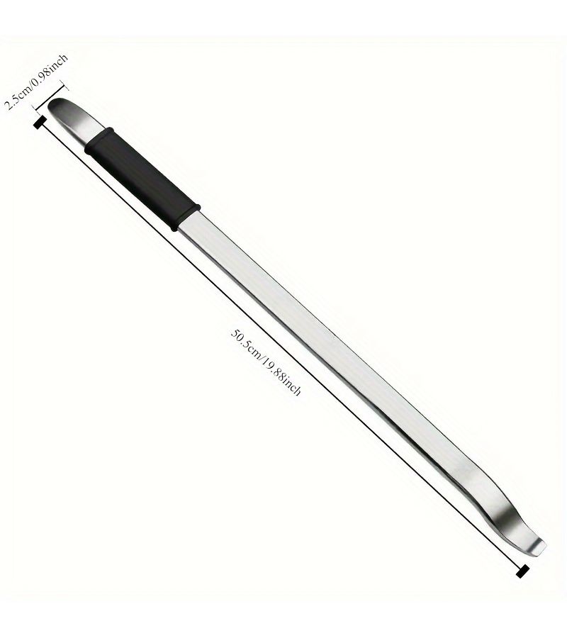 Elbow And Straight Single Metal Tire Lever Tool 1pc For Quick Manual Tire Removal - Image 2