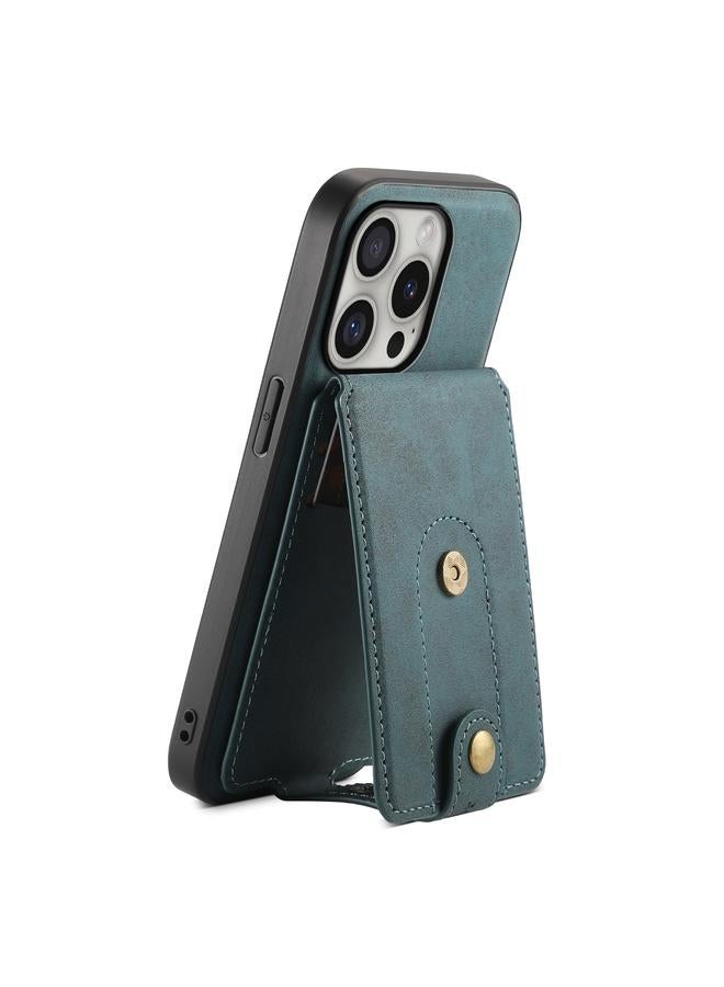 دينيور جراب هاتف جلدي لهاتف iPhone 16 Pro D14 NK بنمط ريترو مع حامل بطاقات مغناطيسي من MagSafe - Image 1