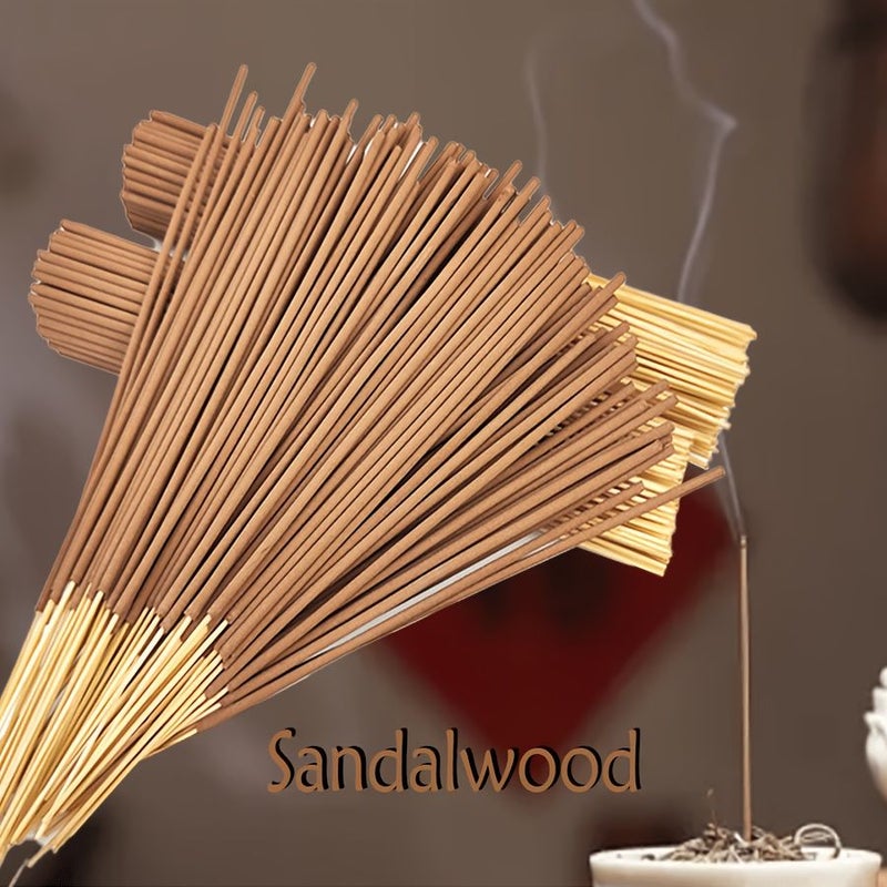 59 Pieces Sandalwood Fragrance Notes Incense Sticks Family Pack For Home Study And Tea Room - Image 4