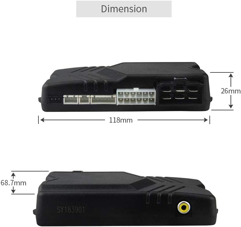 SOOMJ EASYGUARD 2 Way Car Alarm System EC201-M9 with 1.73 Inch LCD Display and Remote Starter - Image 5